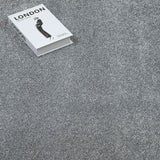 Titanium Grey Lyra Saxony Carpet