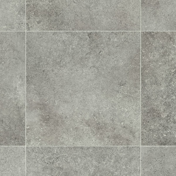 Vesuvio 594 Mercury Tile Vinyl Flooring Clearance