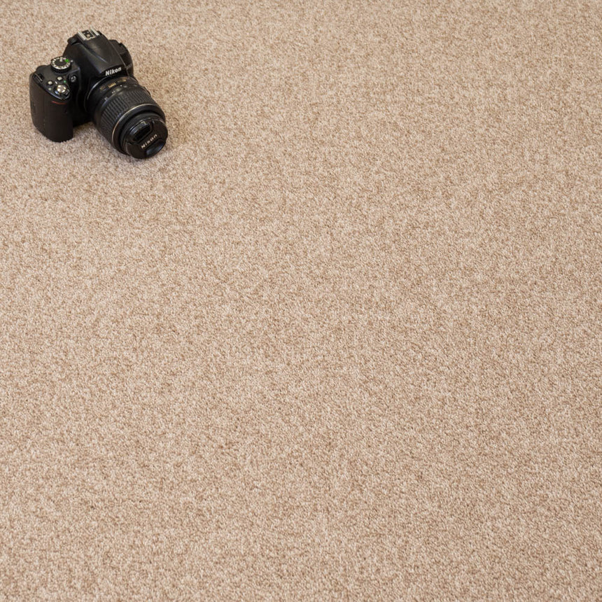 Warm Beige Delaware Saxony Carpet