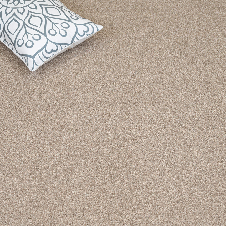 Wheat Beige Vista Twist Carpet