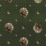 Meadow Green 2505 40 Medallion Patterned Wilton Wiltax Carpet