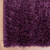 Purple Jewel Shaggy Rug