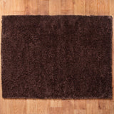 Brown Jewel Shaggy Rug