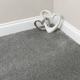 Dolphin Grey Artemis Luxury Saxony Carpet