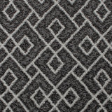 Anthracite Geometric Manor Park Wilton Carpet