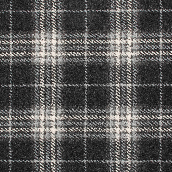 Anthracite Traditional Tartan Queensville Wilton Carpet