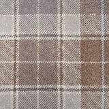 Beige Brown Traditional Tartan Manor Park Wilton Carpet