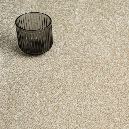 Beige Fraser Feltback Saxony Carpet