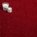 Wine Red Belton Feltback Twist Carpet