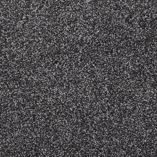 Black & Grey Charm Saxony Carpet