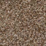 Brown Avalon Saxony Feltback Carpet Clearance 5m