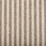 Coffee & Milk Lothian Wool Berber Striped Carpet