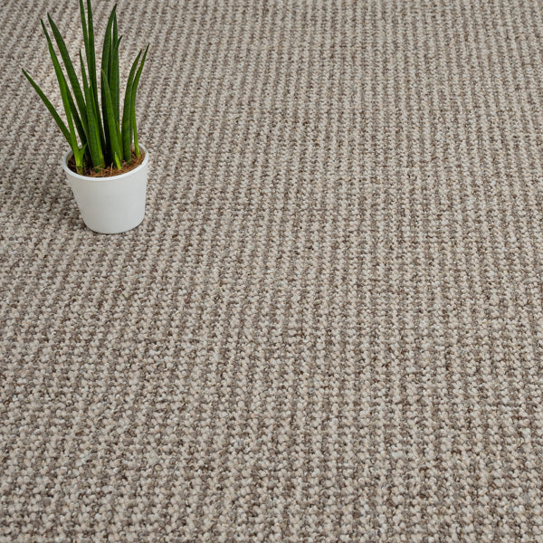 Light Beige Conan Loop Feltback Carpet