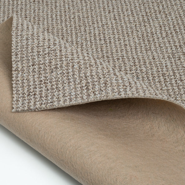 Light Beige Conan Loop Feltback Carpet