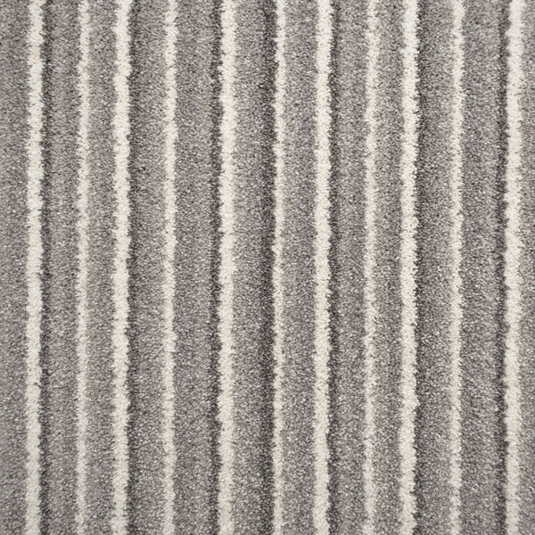 Cosy Stripes 93 Soft Noble Feltback Carpet