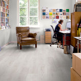 Trend Oak White Kronotex Advanced 8mm Laminate Flooring