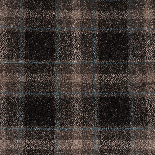 Black Blue Dali Tartan Carpet