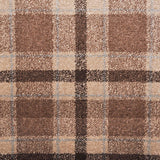 Brown Blue Dali Tartan Carpet