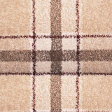 Beige Red Dali Tartan Carpet