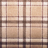 Beige Red Dali Tartan Carpet