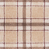 Beige Red Dali Tartan Carpet