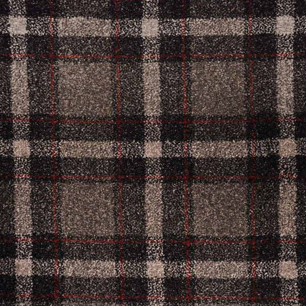 Black Red Dali Tartan Carpet