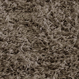 Dark Natural Libra Shaggy Rug