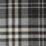 Grey Modern Tartan Queensville Wilton Carpet