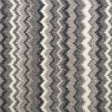 Grey ZigZag 93 Moorland Stripe Action Backed Carpet