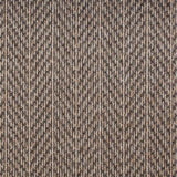 Light Beige & Grey Atlanta Chevron Loop Feltback Carpet