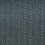 Dark Grey Atlanta Chevron Loop Feltback Carpet