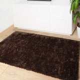 Brown Jewel Shaggy Rug