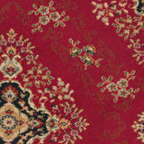 Royal Red Floral Windermere Carpet