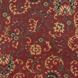 Gold Vine Red Windermere Carpet