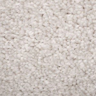 Misty White 915 More Noble Saxony Feltback Carpet