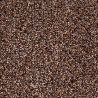 Mocha Brown 880 Moorland Twist Felt Backed Carpet