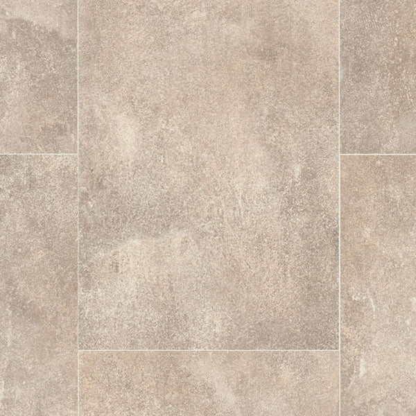 Beige Modern Slate Design Vinyl Flooring