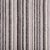 Grey Locks 94 Striped More Noble Saxony Collection Feltback Carpet