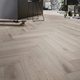 Oak Silver Kronotex Herringbone 8mm Laminate Flooring