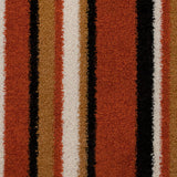 Orange 130 Pop Art Striped Carpet