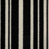 Black 990 Pop Art Striped Carpet