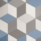 Cubes 073 Presto Pattern Vinyl Flooring