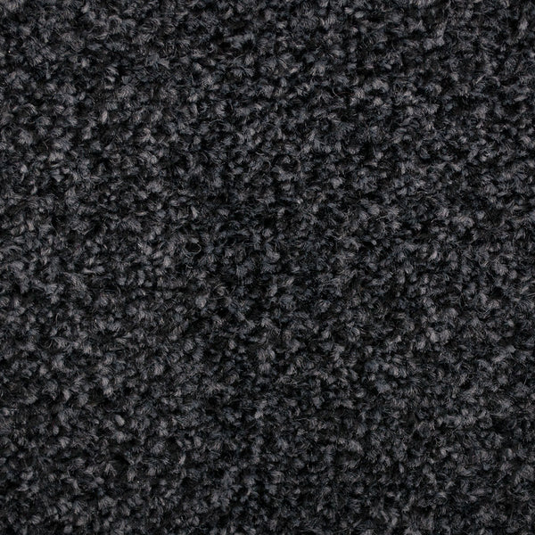 Rich Black 980 Moorland Twist Felt Backed Carpet