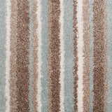 Rustic Sky Duke Striped Saxony Carpet