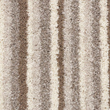 Rustic Stripes 73 Soft Noble Feltback Carpet Clearance