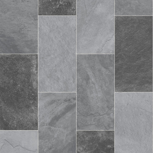 Salisbury 989D Rimini Tile Vinyl Flooring