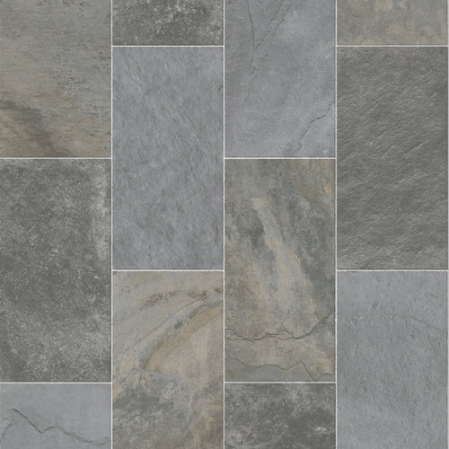 Salisbury 996M Rimini Tile Vinyl Flooring