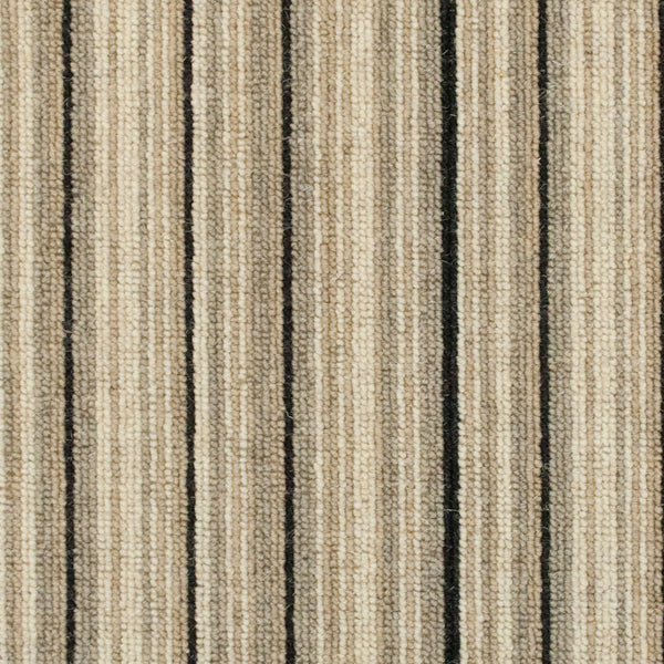 Midnight Shetland Striped Carpet