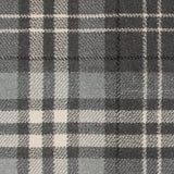 Silver Modern Tartan Queensville Wilton Carpet