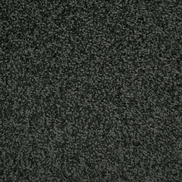 Anthracite Grey Black Urban Legend Felt Backed Saxony Carpet